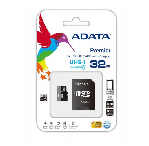 Micro Sd 32gb Adata Cl10  Adapt Sd